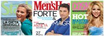 Cosmopolitan + Starbene + Men's Health